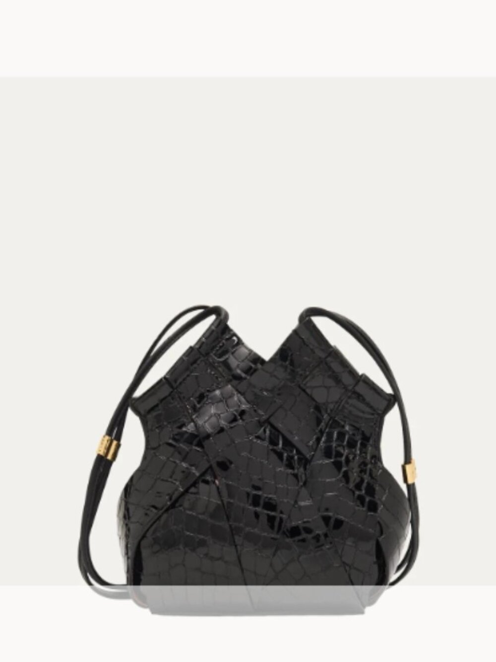 Ulla Johnson NWT Charlotte Woven Leather Crossbody Bag (ORIG.$990) BLACK